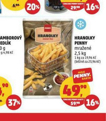 Penny Market Hranolky penny nabídka