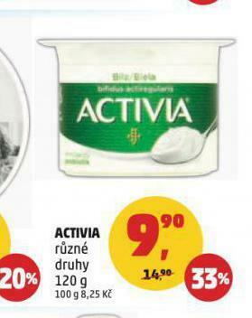 Penny Market Activia nabídka