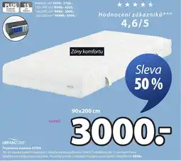 JYSK Pružinová matrace Stria nabídka
