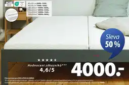 JYSK Pěnová matrace Wellpur Glomma nabídka