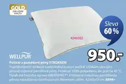 JYSK Polštář z paměťové pěny Strokken nabídka