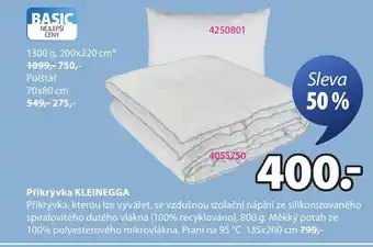 Přikrývka Kleinegga