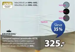 JYSK žerzejové napínací prostěradlo Jette nabídka