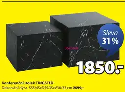JYSK Konferenční stolek Tingsted nabídka