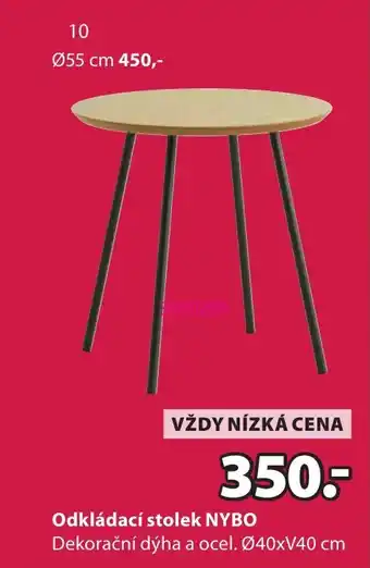 JYSK Odkládací stolek Nybo nabídka