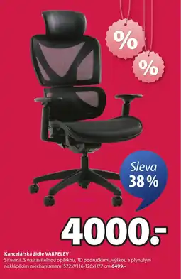 JYSK Kancelářská židle Varpelev nabídka