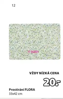 JYSK Prostírání Flora nabídka