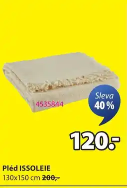 JYSK Pléd Issoleie nabídka