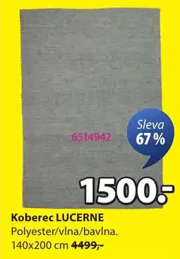 JYSK Koberec Lucerne nabídka