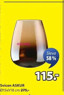 JYSK Svícen Askur nabídka
