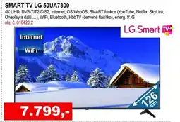 Elektro Spáčil Smart TV LG 50UA7300 nabídka