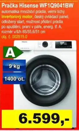 Elektro Spáčil Pračka Hisense WF1Q9041BW nabídka