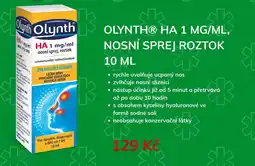 Alphega Lékárna Olynth® Ha 1 mg/ml, nosní sprej roztok nabídka
