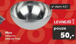 Kaufland Misa nerezová nabídka