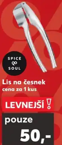 Kaufland Lis na česnek nabídka