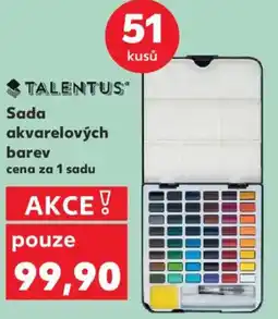 Kaufland Sada akvarelových barev nabídka
