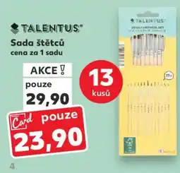 Kaufland Sada štětců nabídka