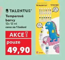 Kaufland Temperové barvy nabídka