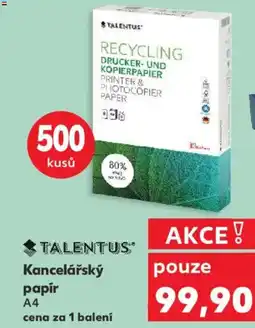 Kaufland Kancelářský papír A4 nabídka