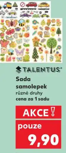 Kaufland Sada samolepek nabídka