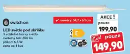 Kaufland LED světlo pod skříňku nabídka
