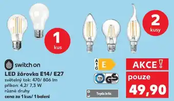 LED žárovka E14/ E27