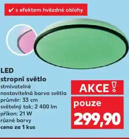 Kaufland LED stropní světlo nabídka