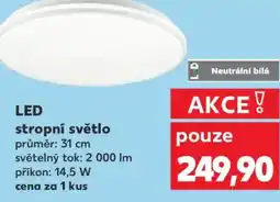 Kaufland LED stropní světlo nabídka