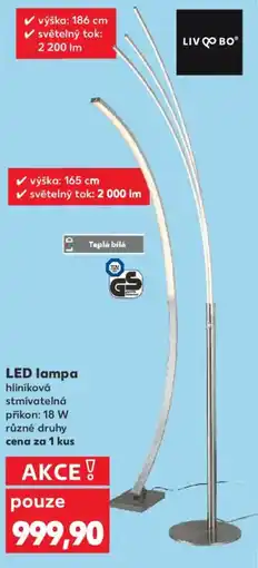 Kaufland LED lampa hliníková nabídka
