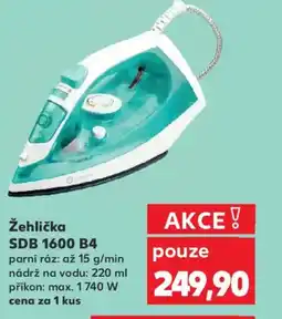 Kaufland Žehlička SDB 1600 B4 nabídka