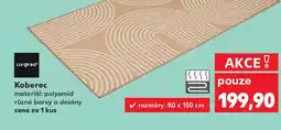 Kaufland Koberec nabídka
