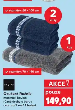 Kaufland Osuška/ Ručník nabídka