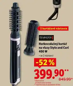 Lidl Horkovzdušný kartáč na vlasy Style and Curl 400 W nabídka