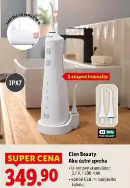 Lidl Cien Beauty Aku ústní sprcha nabídka