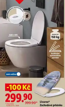 Lidl Livarno Záchodové prkénko nabídka