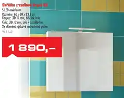 Uni Hobby Skříňka zrcadlová Argos 60 nabídka