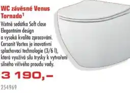 Uni Hobby WC závěsné Venus Tornado nabídka