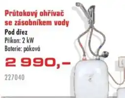 Uni Hobby Průtokový ohřívač se zásobníkem vody nabídka