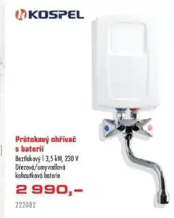 Uni Hobby Průtokový ohřívač s baterií nabídka