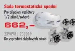 Uni Hobby Sada termostatická spodní nabídka