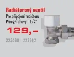 Uni Hobby Radiátorový ventil nabídka
