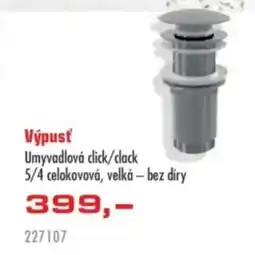 Uni Hobby Výpusť nabídka