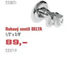 Uni Hobby Rohový ventil DELTA nabídka