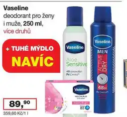 Ráj drogerie Vaseline deodorant 250 ml více druhů nabídka