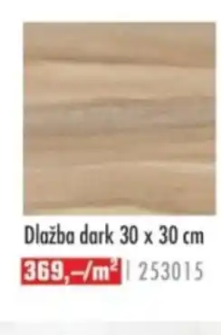 Uni Hobby Dlažba dark 30 x 30 cm nabídka