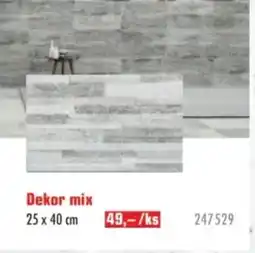 Uni Hobby Dekor mix 25 x 40 cm nabídka