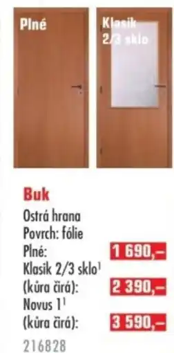 Uni Hobby Buk nabídka