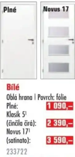 Uni Hobby Bílé nabídka