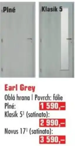 Uni Hobby Earl Grey nabídka