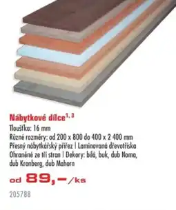 Uni Hobby Nábytkové dílce nabídka